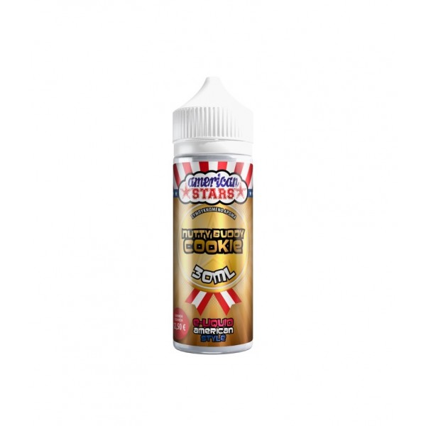 AMERICAN STARS NUTTY BUDDY COOKIE FLAVOUR SHOT 30/120ML